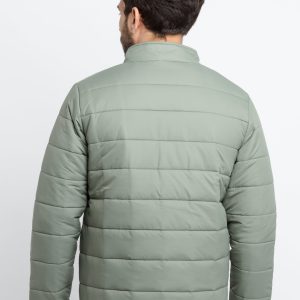 Mens Quilted High Neck Jacket