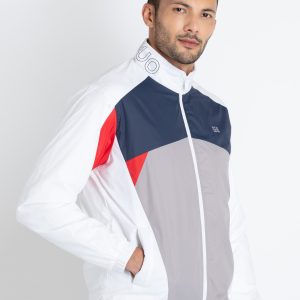 Mens Cut & Sew High Neck Lightweight Jacket Write A Review | Ask A Question