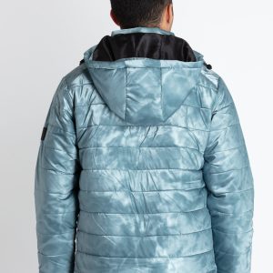 Mens Quilted Hooded Jacket