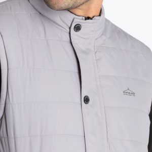 Mens Quilted Reversible High Neck Jacket