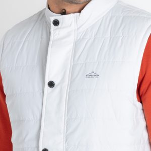Mens Quilted Reversible High Neck Jacket