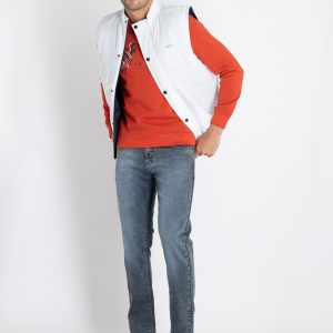 Mens Quilted Reversible High Neck Jacket