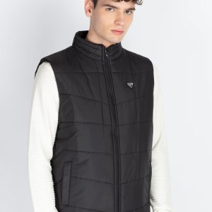 Mens Solid Open Front Jacket