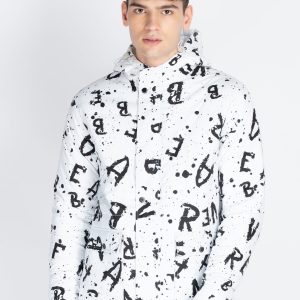 Status Quo Men'S Printed Padded Regular Fit Jacket