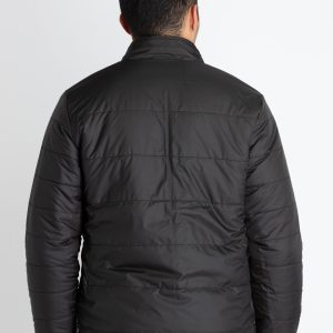Status Quo Mens Quilted Reversible High Neck Jacket