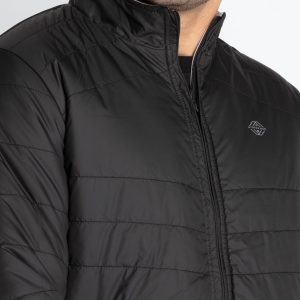 Status Quo Mens Quilted Reversible High Neck Jacket