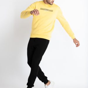 Mens Quilted Regular Fit Joggers