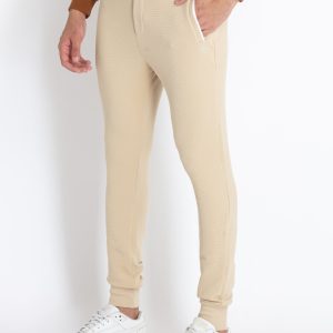 Mens Popcorn Textured Joggers