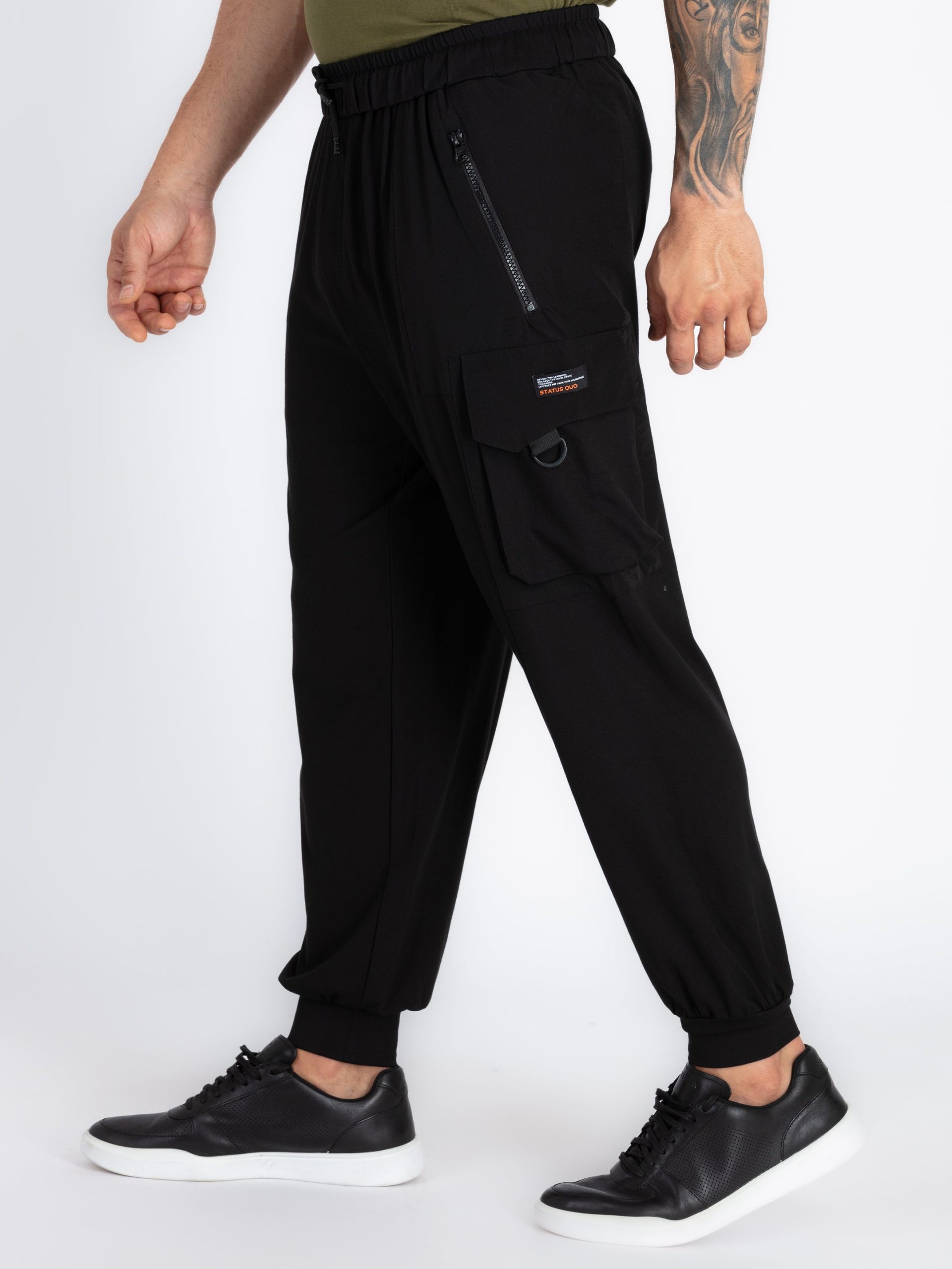 Status Quo Mens Mix & Match Balloon Fit Joggers