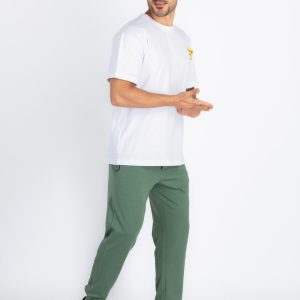 Status Quo Mens Solid Regular Fit Joggers