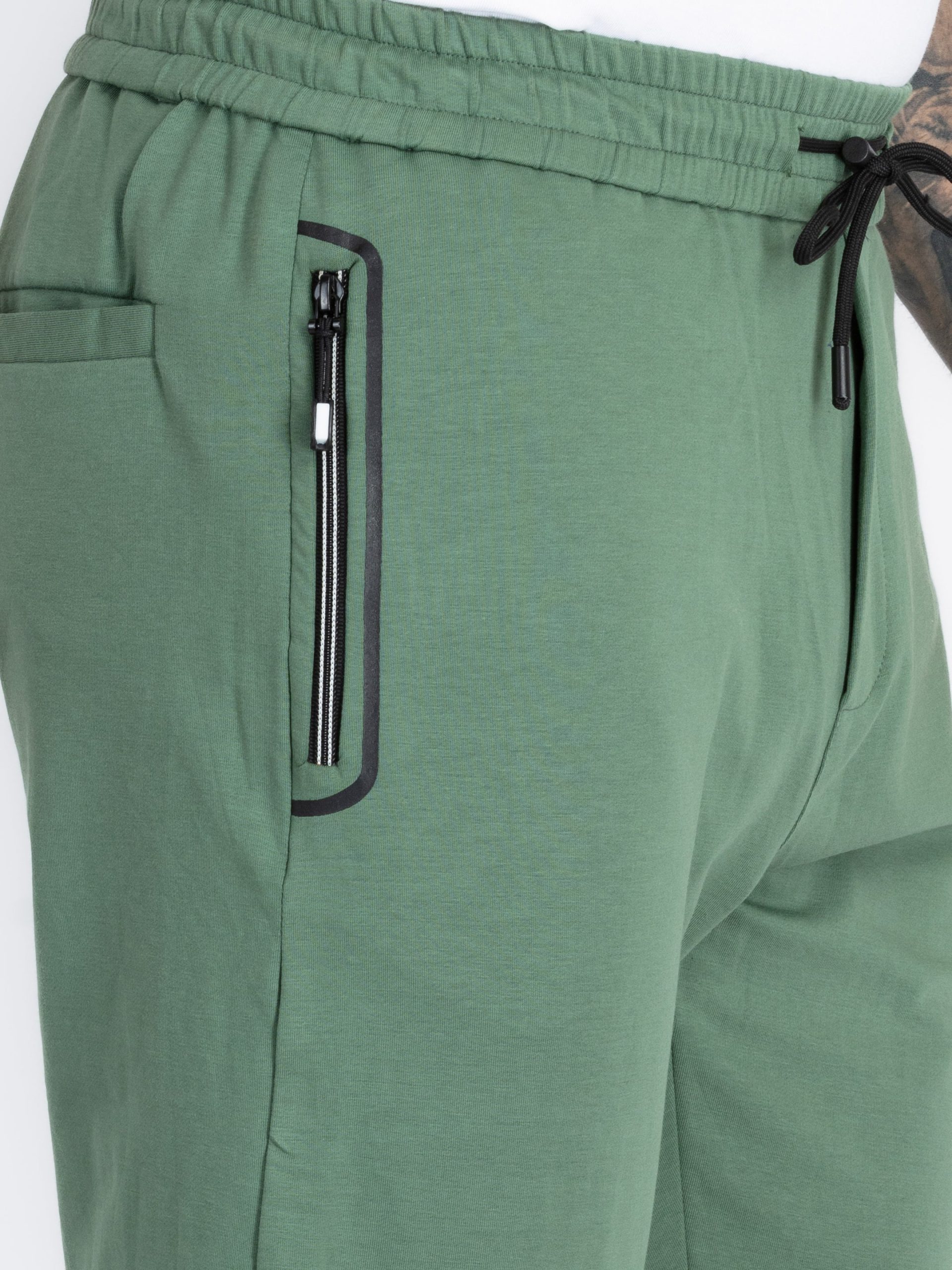 Status Quo Mens Solid Regular Fit Joggers