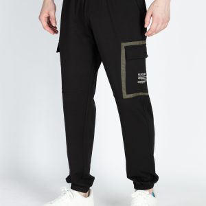 Status Quo Mens Solid Regular Fit Joggers
