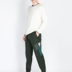 Mens Self Design Joggers