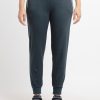 Womens Solid Regular Fit Joggers