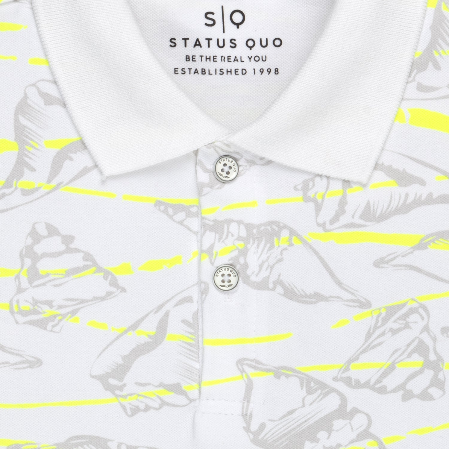 Status Quo Boys All Over Printed Polo T-Shirt