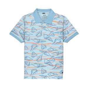 Status Quo Boys All Over Printed Polo T-Shirt