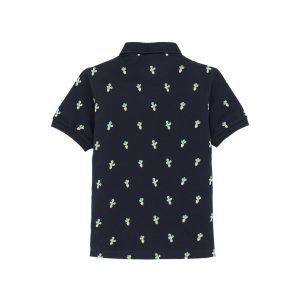 Status Quo Kids All Over Printed Polo T-Shirt