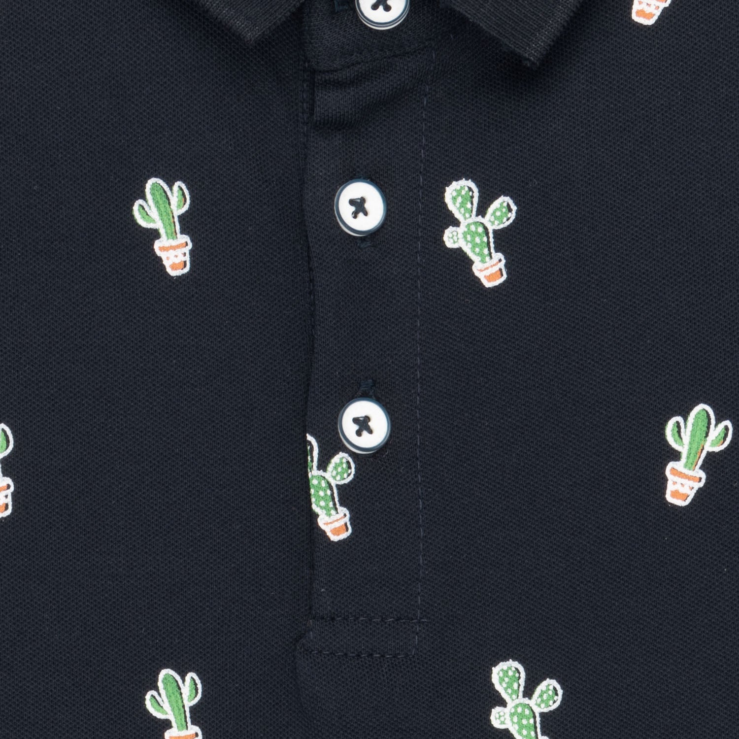 Status Quo Kids All Over Printed Polo T-Shirt