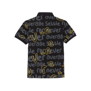 Status Quo Kids All Over Printed Polo T-Shirt