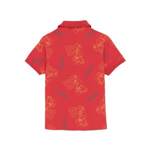 Status Quo Kids All Over Printed Polo T-Shirt