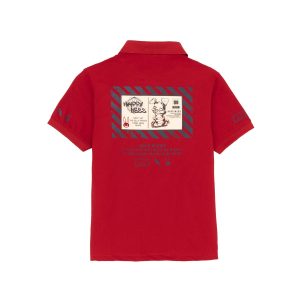 Status Quo Kids Back Printed Polo T-Shirt