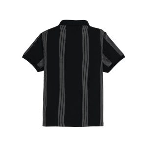 Status Quo Boys Verticle Striped Polo T-Shirt