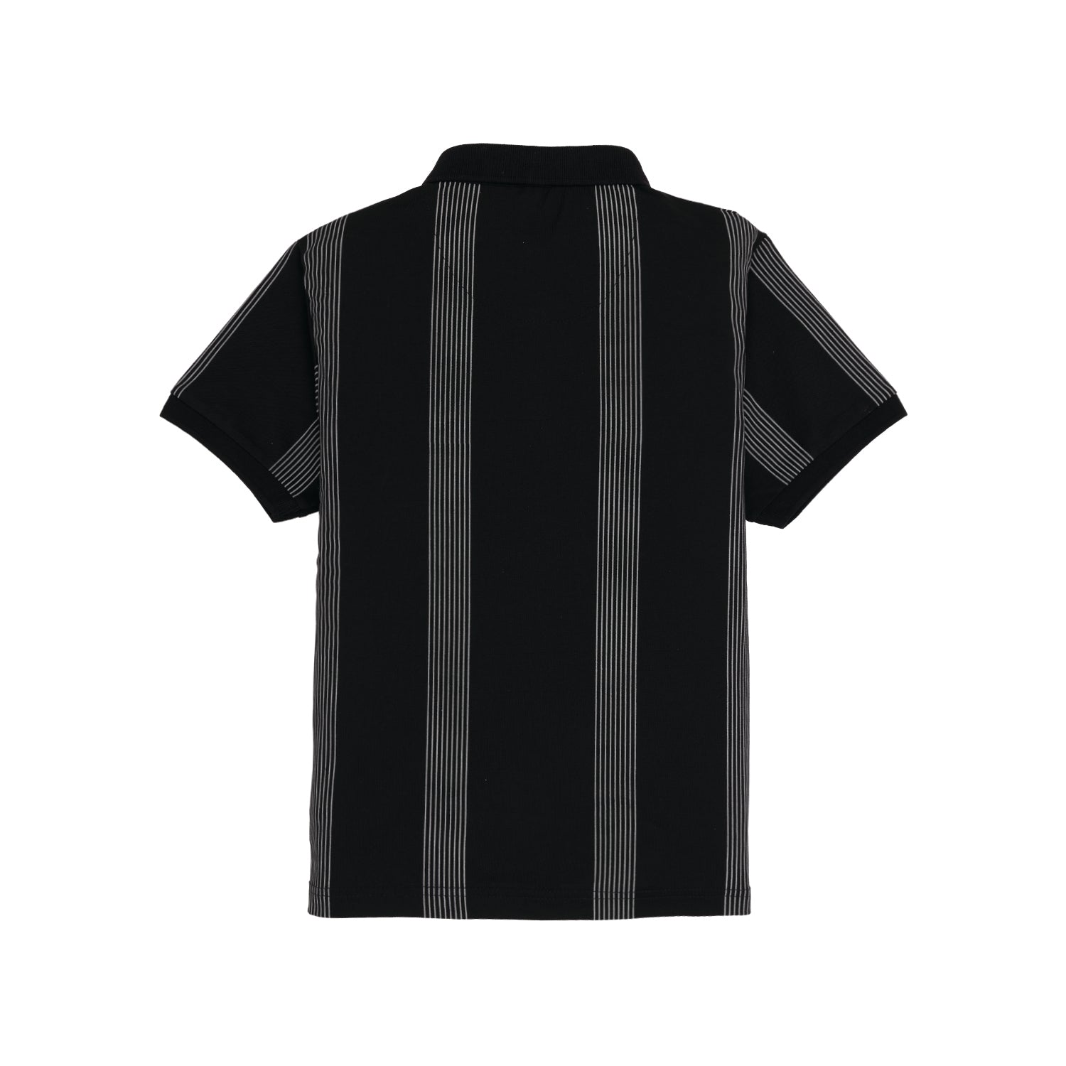 Status Quo Boys Verticle Striped Polo T-Shirt