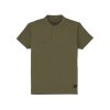 Status Quo Boys All-Over Solid Solid Henley Neck Tshirt