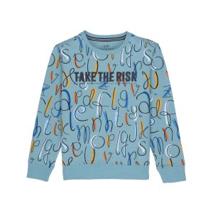 Boys Printed Lightweight Sweatshirt
