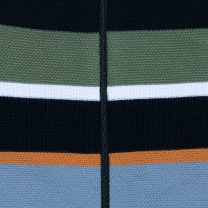 Boys Striped High Neck Sweater