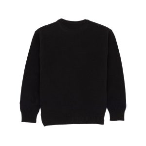 Status Quo Boys Checkered Round Neck Sweater