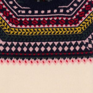 Boys Jacquard Round Neck Sweater