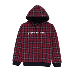 Boys Printed Hooded Sweatshirt