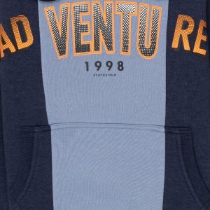 Status Quo Boy'S Colour Blocking Hooded Sweatshirt