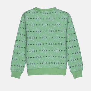 Boys All Over Printed Round Neck Sweatshirt