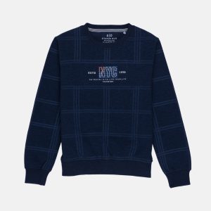 Boys All Over Printed Round Neck Sweatshirt