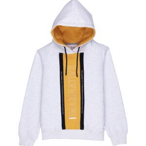 Boys Cut & Sew Hooded Sweatshirt