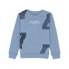 Boys Solid Round Neck Sweatshirt
