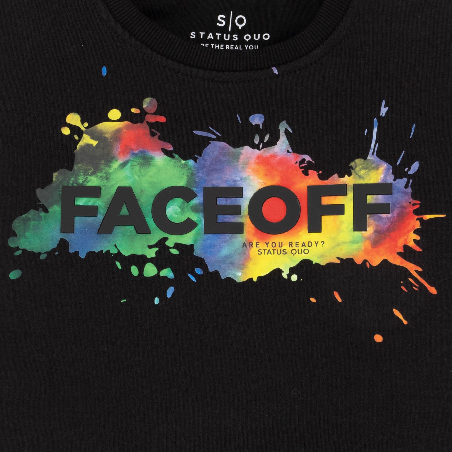 Boys Printed Round Neck Sweatshirt