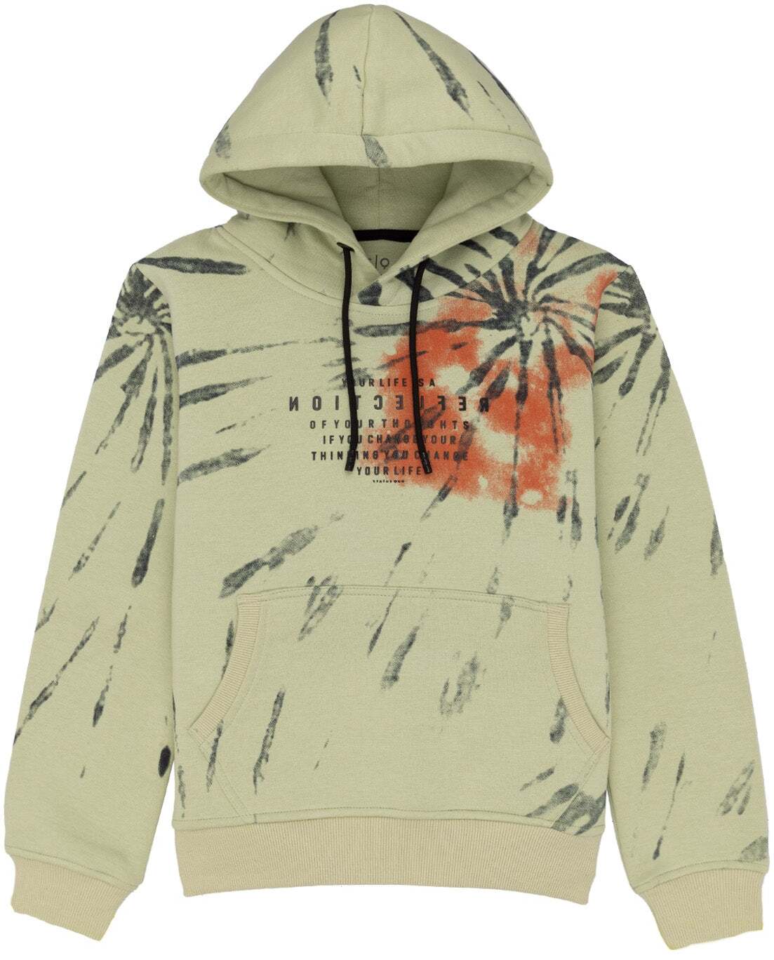 Boys Printed Sweatshirt With Hoodie