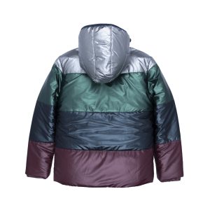 Boys Colour Blocking Hooded Jacket