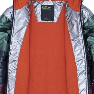 Boys Colour Blocking Hooded Jacket