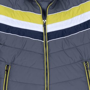 Boys Colour Blocking Hooded Jacket
