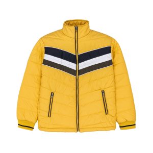 Boys Colour Blocking Hooded Jacket