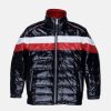Boys Colour Blocking High Neck Jacket