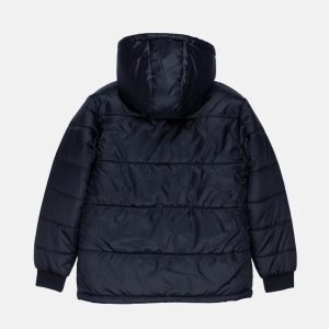 Boys Quilted Hooded Jacket
