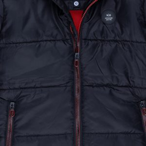 Boys Quilted Hooded Jacket