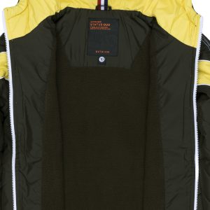 Boys Colour Blocking Hooded Jacket