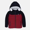 Status Quo Boys Colourblocking Hooded Jacket