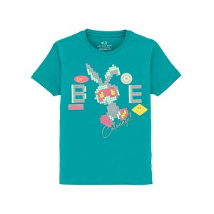 Status Quo Boys Printed Round Neck T-Shirt